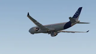 Airbus A330 200 Takeoff RWY07 MROC (XP11 Planespotting)