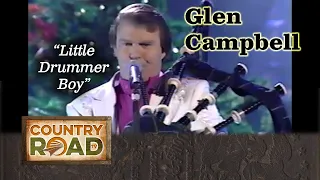 GLEN CAMPBELL plays the bagpipes "Little Drummer Boy "