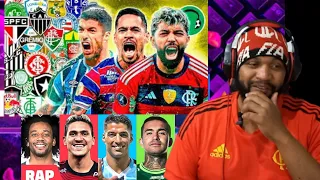 ♫ 50 CLUBES BRASILEIROS EM UMA MÚSICA |  BRASILEIRÃO COMEÇOU | Rimando todos os times da Série A e B