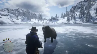 Red Dead Redemption 2 - Arthur VS Grizzly Bear 2