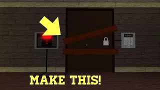 How to make a custom exit door in piggy build mode. (Crazy!)