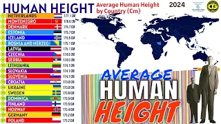 The Countries With the Tallest People | Average Human Height