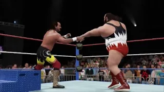 Jake "The Snake" Roberts vs Earthquake - WWF Superstars June 1991 (WWE 2K16 Universe)