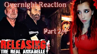 Releasing The Real Annabelle | A Witch Reacts to Overnight's Warren Museum Part 2