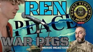 The Big Push / Ren | War Pigs (Black Sabbath Cover) | Music Reaction