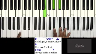 Psalm 23 (I am not alone) - PIANO TUTORIAL