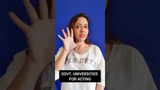 Try Admission In These Govt. Acting Schools With Lowest Fees #hi5withgarima #miniseries #shorts