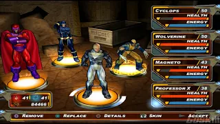X-Men Legends II: Rise of Apocalypse - All Characters and Costumes (PS2/XBOX/GAMECUBE/PC/PSP)