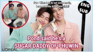 [PondPhuwin] Highlight Moments During LOrealUV "Spilling some tea"