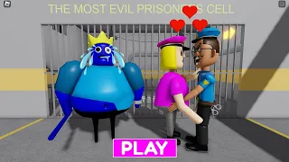 SECRET UPDATE | POLICE GIRL FALL IN LOVE WITH PRISON GUARD? OBBY Full Gameplay #roblox