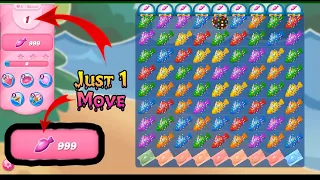 Crazy unlimited jellyfish nonstop combo | only 1 Move jelly fish level