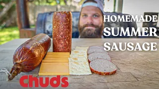 Summer Sausage Recipe for Beginners! | Chuds BBQ