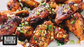 Sticky Asian Hot Wings - Marion's Kitchen