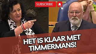 Caroline van der Plas laat Timmermans ALLE HOEKEN van de kamer zien & krijgt APPLAUS!