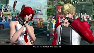 King of Fighters XIV - Vanessa vs Rock (Story Intro)(DLC)