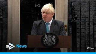 In full: Boris Johnson delivers farewell speech before leaving Downing Street