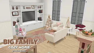 BIG FAMILY COZY HOME | The Sims Freeplay | House Tour | Floor Plans | Simspirational Designs