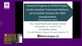 2016 NTSAD Research Update - Cramer - Enzyme Replacement Therapy