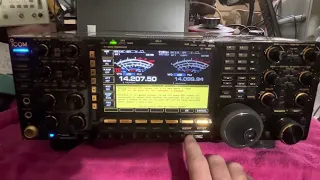 Icom IC-7850 Firmware Update from 1.00 to 1.40 via SD Card April 13, 2023