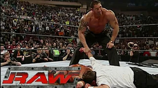 Triple H vs Jim Ross (Bloody) Pt.2 RAW Apr 18,2005