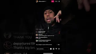 Affion Crockett Goes live & gives his fans advice #thoughts ‼️‼️