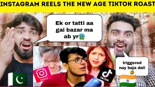 Instagram Reels The New Age TikTok Roast By|Triggered Insaan| Reaction By |Pakistani Bros Reactions|