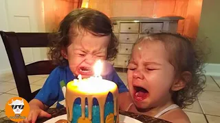 Best Birthday FAIL 2024! Funny Cry Birthday Babies in Trouble - Funny Baby Videos | Just Funniest