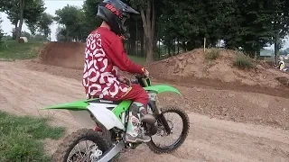 FIRST RIDE BACK ON 2018 KX125 2 STROKE