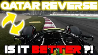 F1 23: Qatar REVERSE LAYOUT Is Even BETTER?!