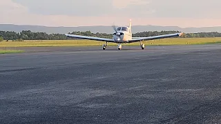 Bradley's first solo flight