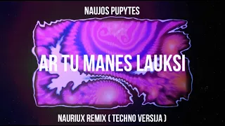 Naujos Pupytes - Ar tu manes lauksi ( NAURIUX REMIX TECHNO VERSIJA )