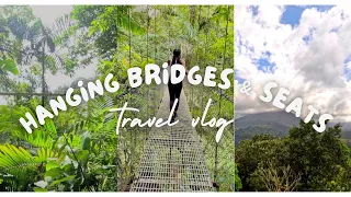 Hanging Bridges In Costa Rica, Mistico Park La Fortuna & Zip Lining  || luvrshyy || Travel Vlog