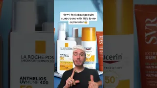 RATING POPULAR SUNSCREENS!😱 (follow for more!💗) #skincare #sunscreen #spf #skincareroutine #beauty