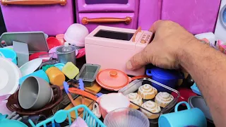 ❤️ 14 Minutes Satisfying with Unboxing Hello Kitty Miniature Kitchen Set  #ASMR installation