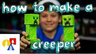 How To Make A Papercraft Creeper From Minecraft