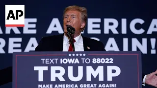 Trump casts large shadow over Iowa's 2024 Republican caucuses