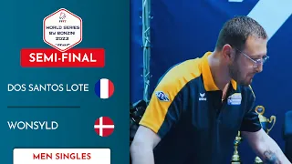 2023 ITSF World Series Bonzini - Men Singles Semi-Final - Miguel DOS SANTOS LOTE vs Sven WONSYLD