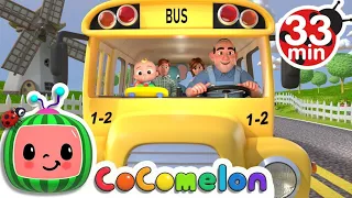 Wheels on the Bus + More Nursery Rhymes & Kids Songs - CoComelon, Abc Song