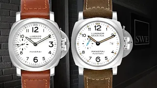 Panerai White Dials: Panerai Luminor Marina PAM003 and Luminor Marina 1950 PAM1499 | SwissWatchExpo