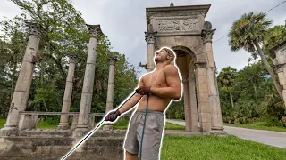 Magnet Fishing Next To Ancient Ruins