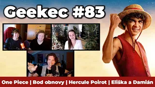 Geekec #83 | Ambiciózní Bod obnovy, boží Talk to me, bizární Eliška a Damián či rozporuplný Poirot