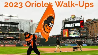 2023 Orioles Walk Up Songs