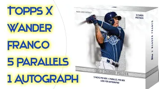 Topps Online Exclusive Release! Topps X Wander Franco Box Opening. 5 Packs, 5 Parallels, 1 Auto ⚾ 🔥