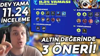 DEV YAMA GELDİ ! 11.24 DETAYLI İNCELİYORUZ ! LEVO LOL TAKTİK SAVAŞLARI