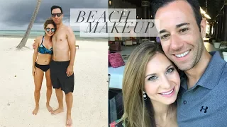 Makeup from Punta Cana! Quick Beach Makeup for Sun Protection