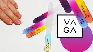 VAGA Ombre Crystal Glass Nail Files!