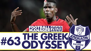 2 MASSIVE CHAMPIONS LEAGUE GAMES | Part 63 | THE GREEK ODYSSEY FM20 | Football Manager 2020