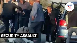 WATCH | Motorist viciously assaulted by members of police's VIP Unit