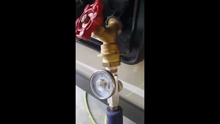 RV WATER leak test without water! Learn to use air.