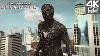 The Amazing Spider-Man - Black Raimi Suit Free Roam Gameplay (4K 60FPS)